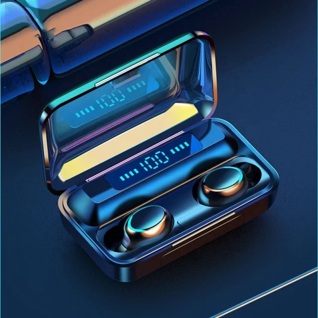 Earphone Smart Touch F9 G7s gaming Plus LED Display Upgrade TWS HiFi headset bluetooth henset bluetooth hengset blutut hedset hedsed bluetooth hetsed hetset bluetooth-6