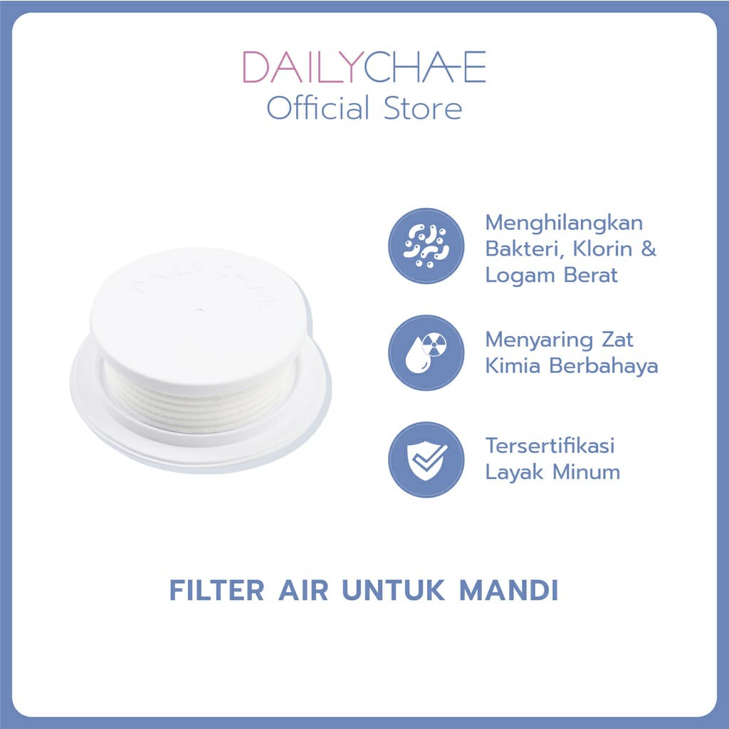 Daily Cha-E ACF Shower Filter - Penyaring untuk Shower Kamar Mandi