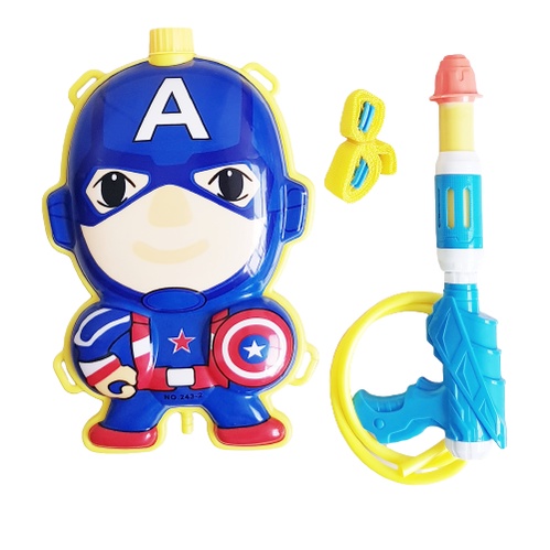 Pistol Air Anak SUPERHERO Watergun Water Gun Kado Anak Laki Laki