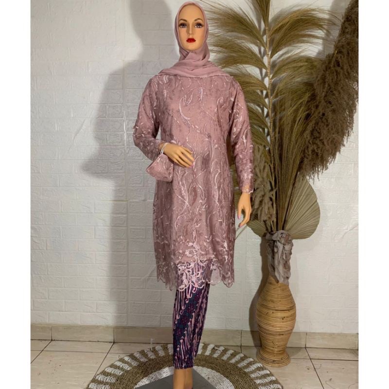 ( C O D ) SET KEBAYA TUNIK / Kebaya Melayu / Kebaya Modern / Kebaya kurung / Kebaya Brokat / Kebaya