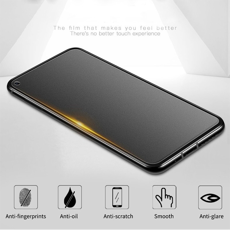 matte glass samsung S20 FE A12 A11 A10 A20 A13 A21 A22 A30 A32 A31 A52 A51 A52S A70 A71 A72 anti gores kaca fullayar