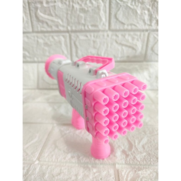 Buble gun bubble gun pistol besar jumbo 25 lubang buble gun roket SS1526