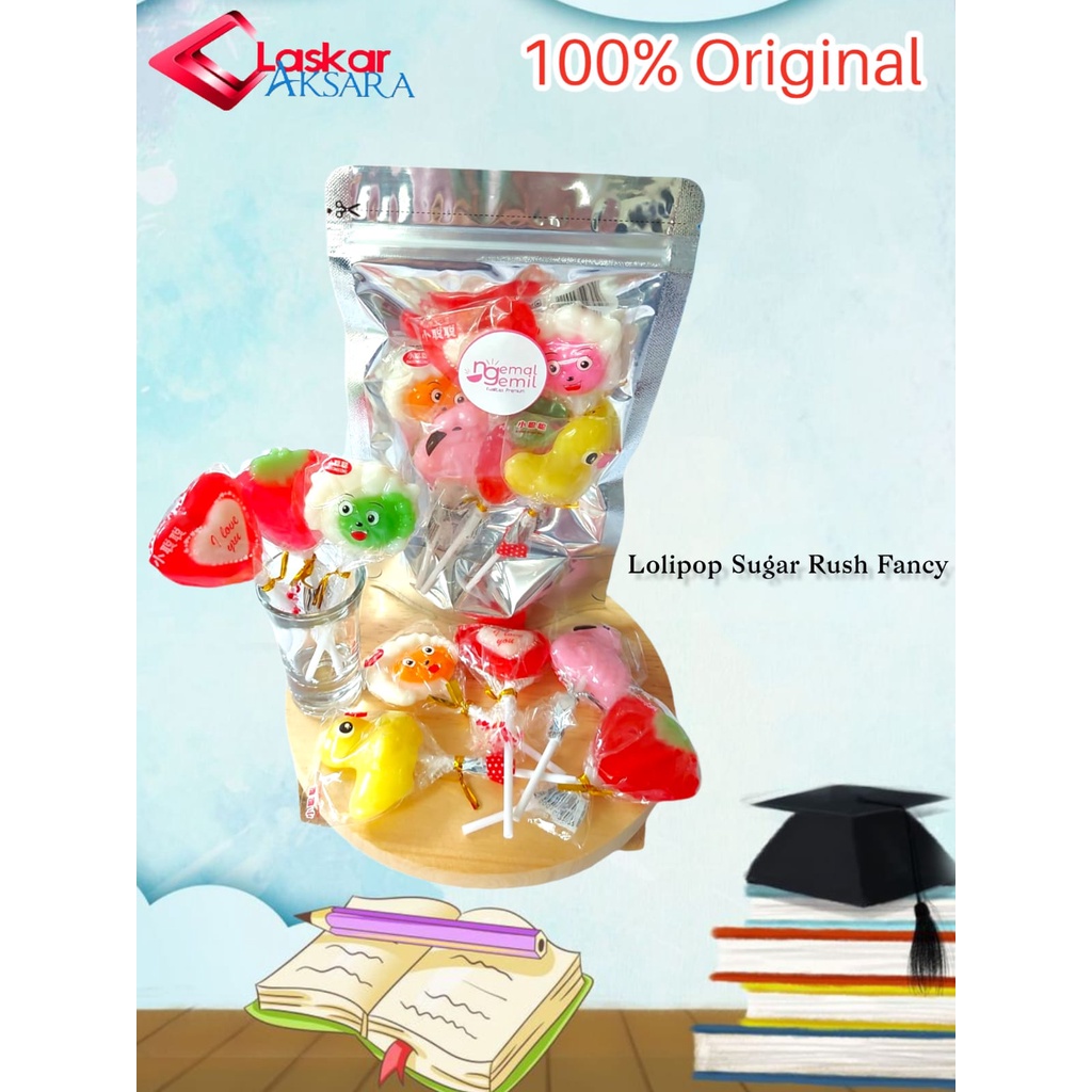 

Lolipop Sugar Rush Fancy Karakter Mix / Premium