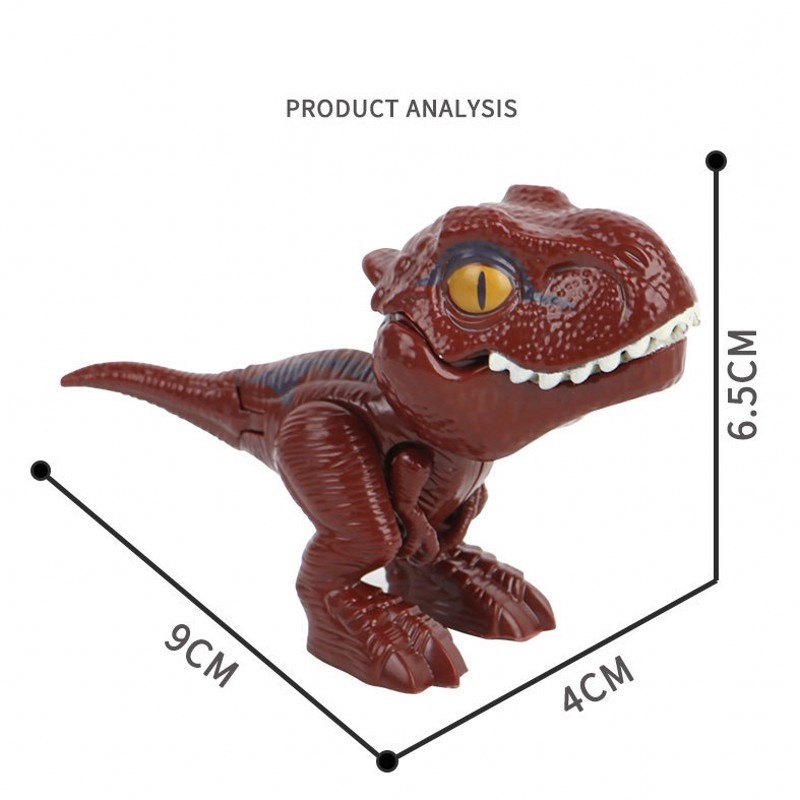 [1Piece Creative Bite Finger Dinosaur Toy] [Tyrannosaurus Toy Model ][Children's Birthday Gift]