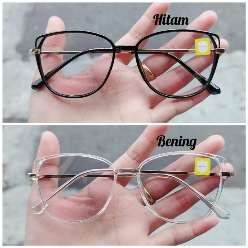 FRAME KACAMATA PHOTOCROMIC WANITA 8830 | KACAMATA ANTI UV | KACAMATA FASHION | NORMAL NO RADIASI