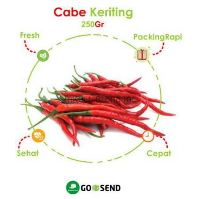 

CABE MERAH KERITING / LOMBOK / CABE CRY / CHILI / FRESH VEGETABLES / VEGETABLE / SAYUR SEGAR