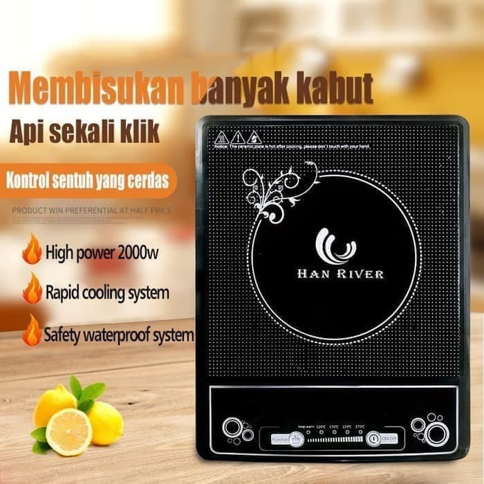HAN RIVER Induction Cooker Touch Screen / kompor listrik