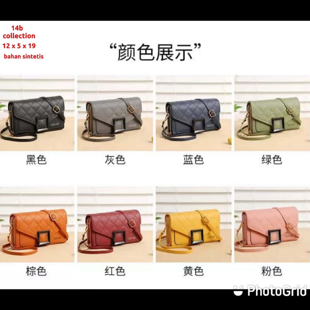 Tas Selempang Wanita -Tas Wanita Kulit Sintetis SINJANG Fashion Korea Tas pesta Slingbag BISA COD