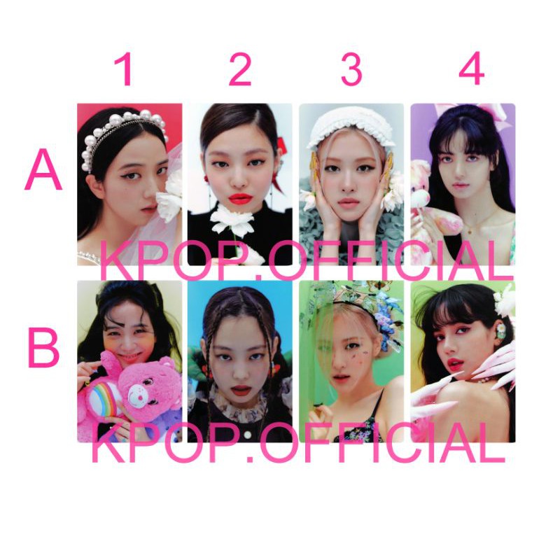 [ READY STOCK ] BLACKPINK SEASON GREETING 2021 PHOTOCARD