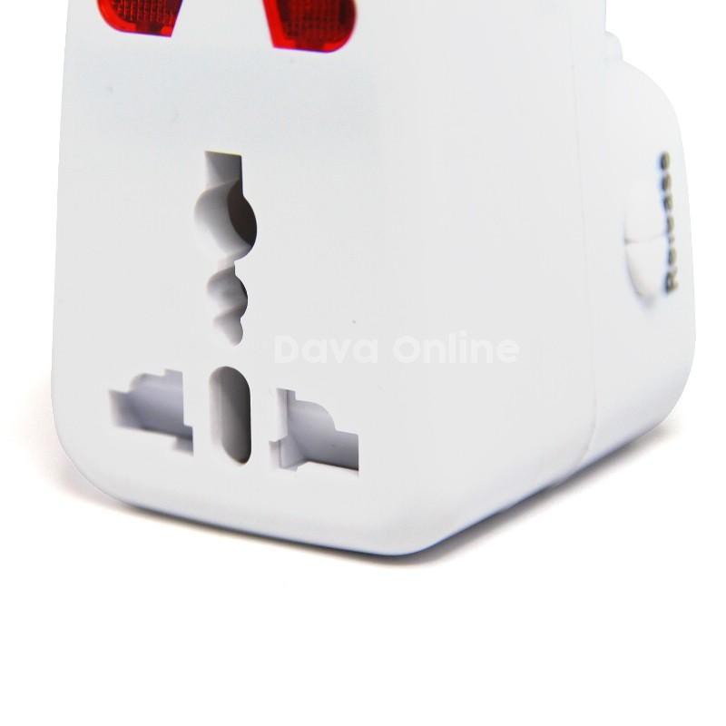 PROMO ADAPTOR CHARGER UNIVERSAL- USB PORT DAN FUSE SERI TERBARU-STEKER MULTIFUNGSI MURAH - TEKNO KITA