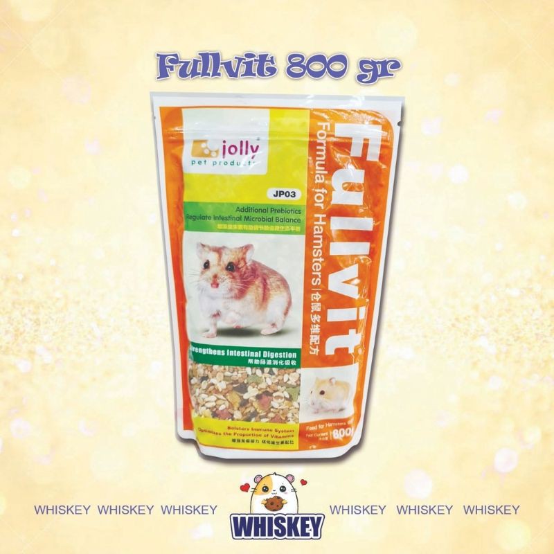 FULLVIT 800 GR PAKAN HAMSTER