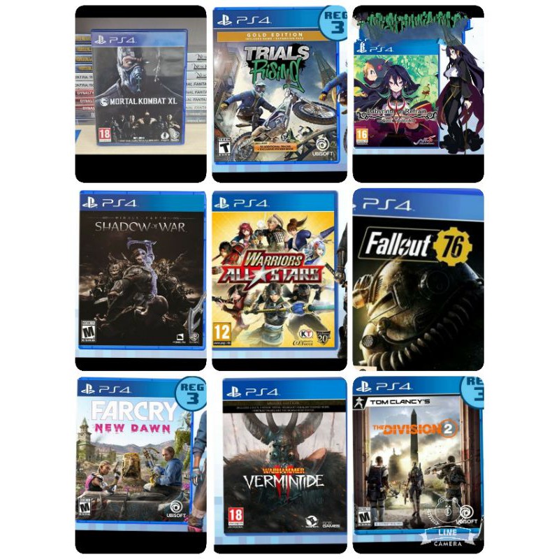 Jual Kaset BD Games PS4 Second Ex Pribadi Indonesia|Shopee Indonesia