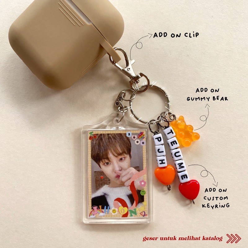 [READY] TREASURE Acrylic Keychain Candy Keyring / Gantungan Kunci Akrilik KPOP Ganci TRSR TRUZ