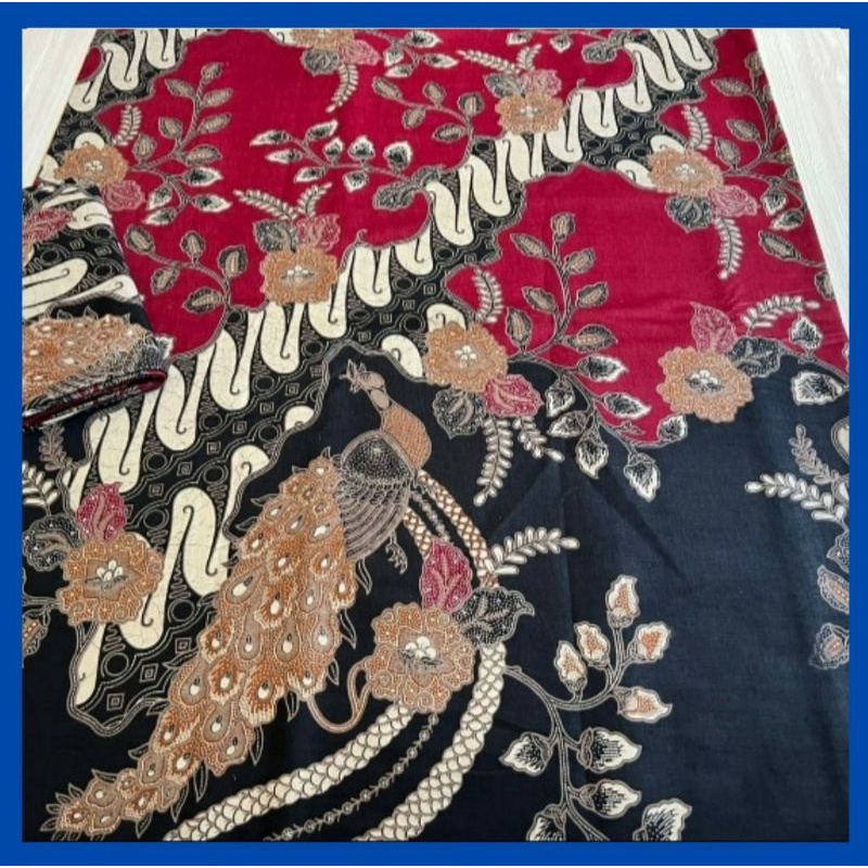 kain batik Pekalongan motif burung merak