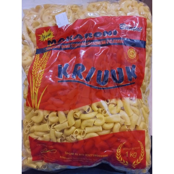 

makaroni kriuuk mentah bantat 1kg original