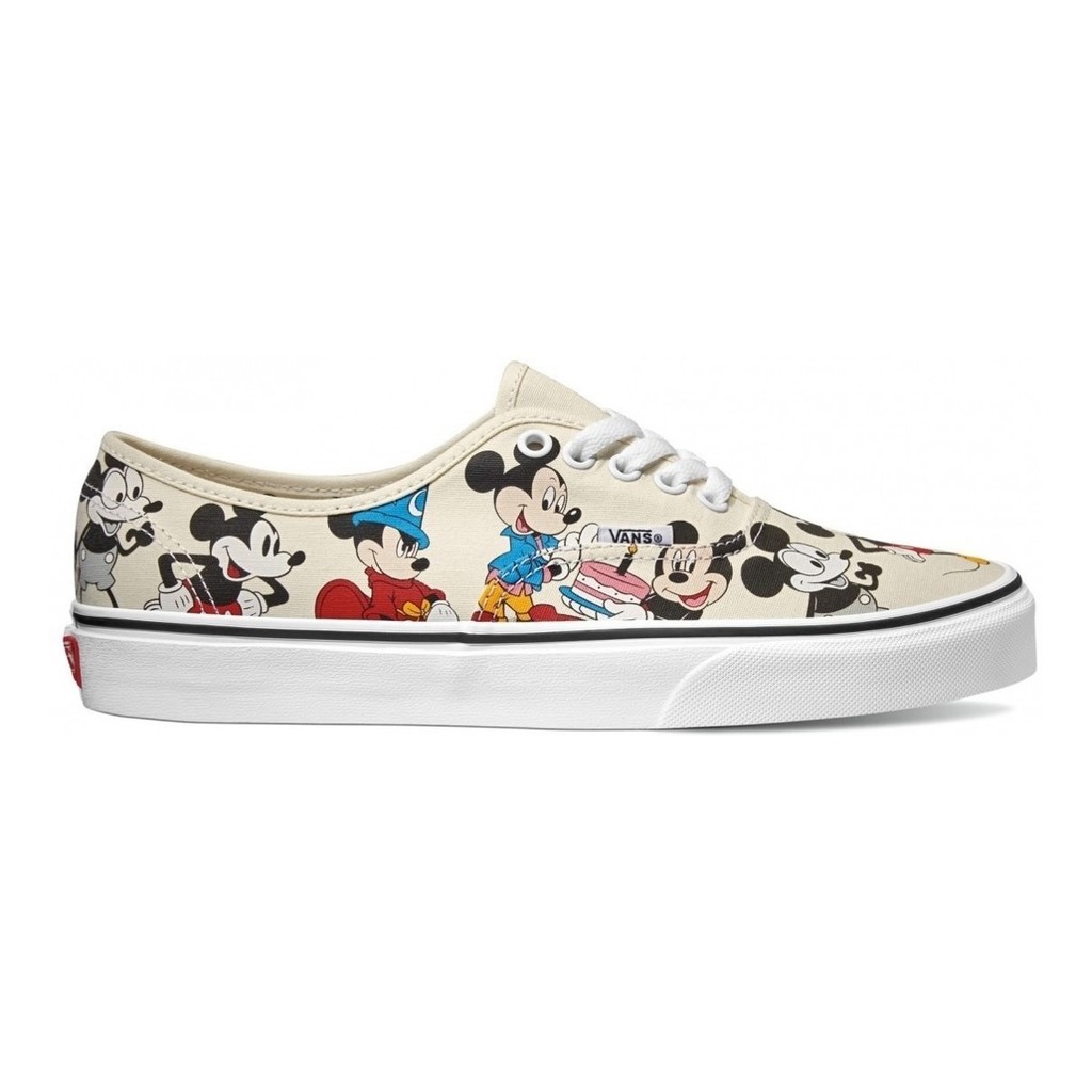  GRADE ORIGINAL SEPATU  VANS MICKEY  MOUSE  PUTIH WHITE 