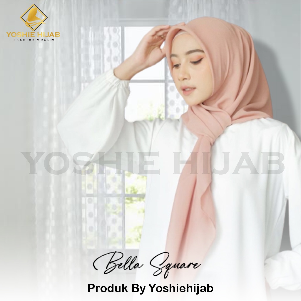 Jilbab Bella Square Hijab Segiempat Premium