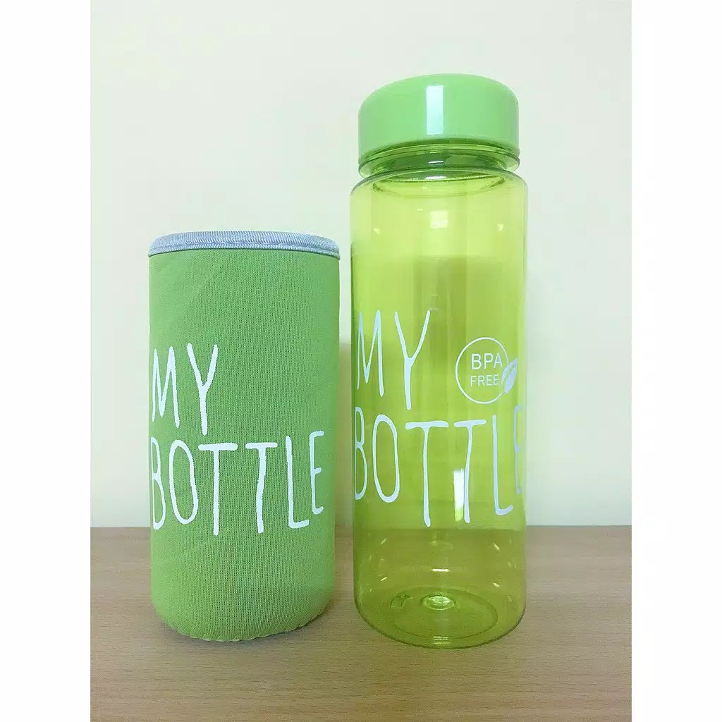 YA 279 - My Bottle Bening Aneka Warna Free Pouch Botol