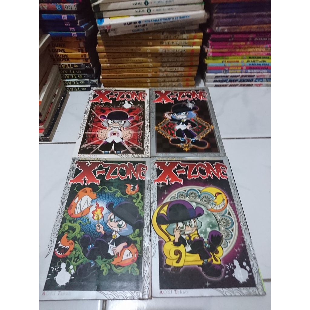 Komik Misteri x zone 1-4 tamat