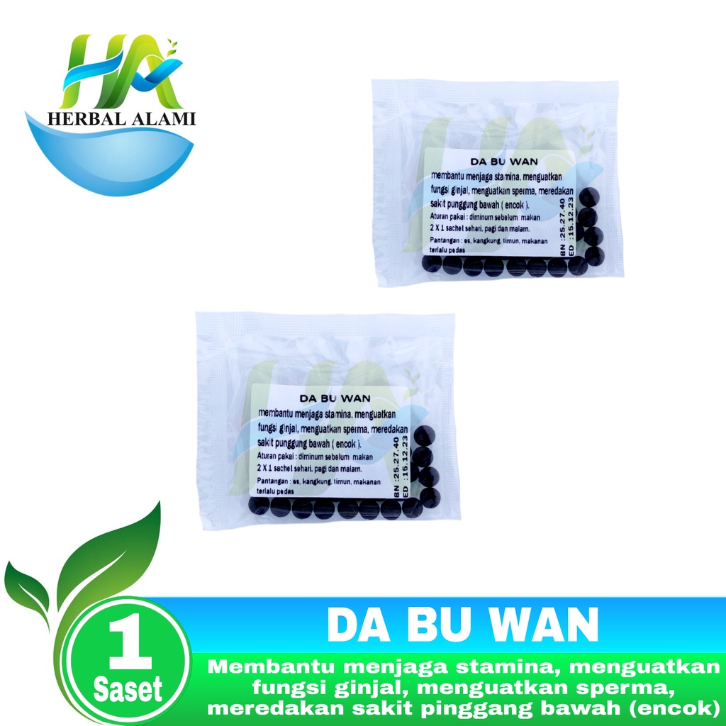 DA BU WAN - Obat Kesuburan Encok Stamina Pria