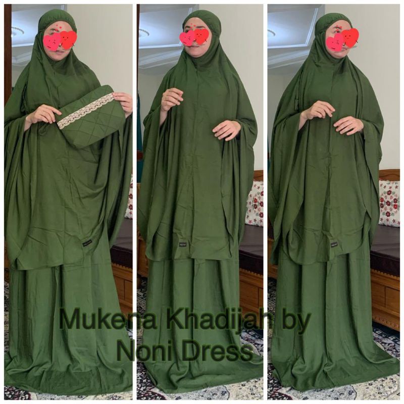 MUKENA KHADIJAH Mukena Dewasa Original by NONI DRESS