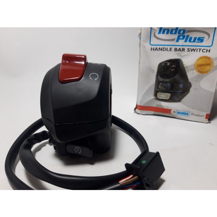 Saklar Kanan Vixion New NVL Asli Ori Minda Kabel 2 Indo Plus  EKA  MOTOR bisa bayar cod lo kak