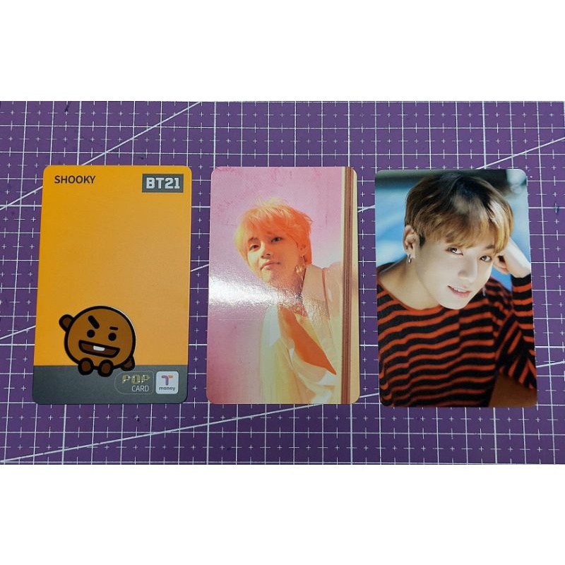 BTS OFFICIAL PHOTOCARD JUNGKOOK JK DICON 101 ANSWER E BT21 SHOOKY EMONEY MAGIC SHOP MUSTER 5TH TAEHY