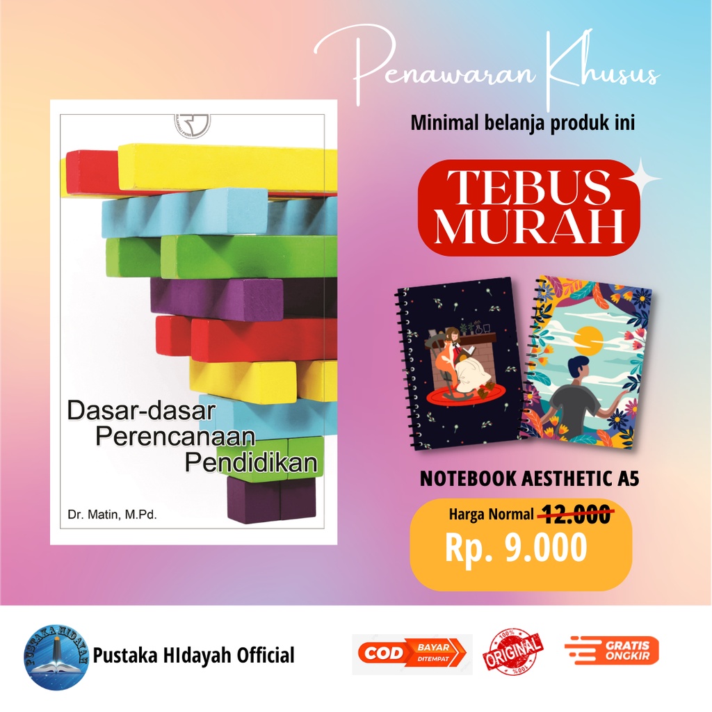 Jual Buku Dasar-dasar Perencanaan Pendidikan -- Matin | Shopee Indonesia