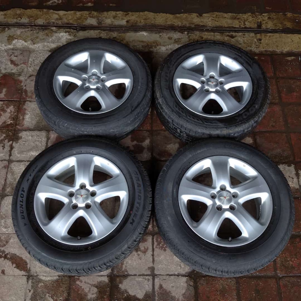 VELG MOBIL BEKAS HONDA CRV RING 17 + BAN 225 65 R17