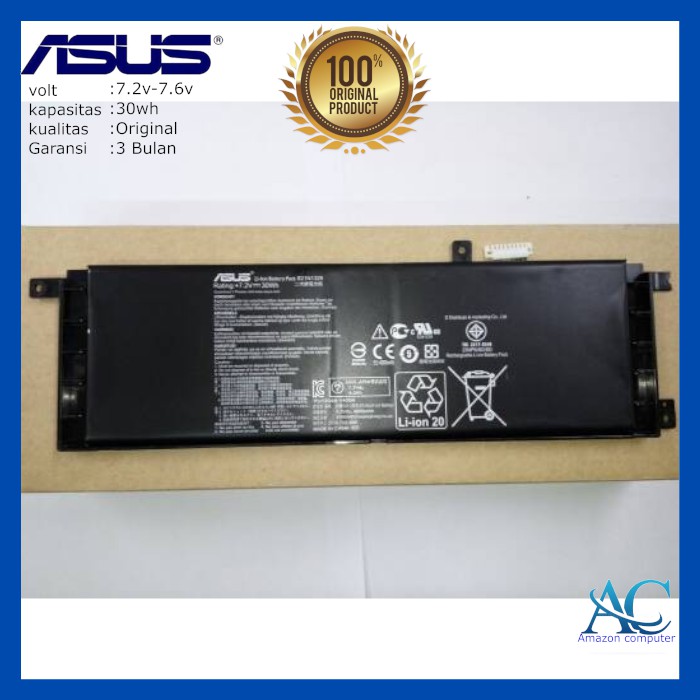 Baterai Original Laptop Asus X453,X453M,X453C,X453MA