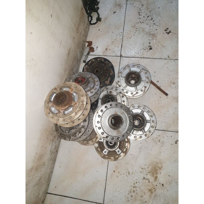 tromol depan tiger lama dan megapro ori cabutan