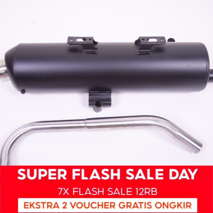 Knalpot PCX 160 2021 Copy CMS / Leheran stenlis Ukuran 26 Adem Ngebas lexy pcx adv fino mio spacy fi