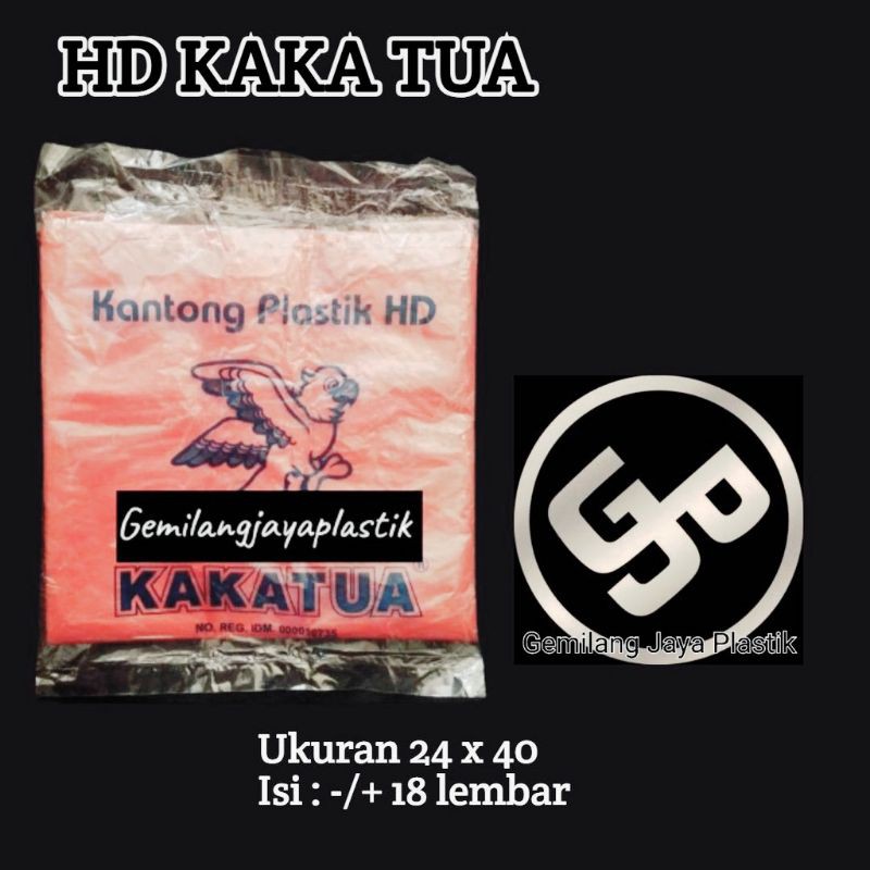 KANTONG PLASTIK MERAH KANTONG PLASTIK KAKAK TUA WARNA UK 15/24