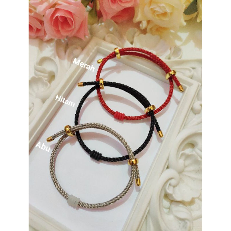 Gelang Tali Kawat Anti Air Waterproof untuk hiasan ornamen xuping