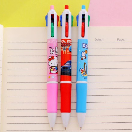 

Pulpen Warna Warni Karakter ANAK Bolpoin Pulpen Pen Bolpen Doraemon Frozen Princess Unicorn Mickey