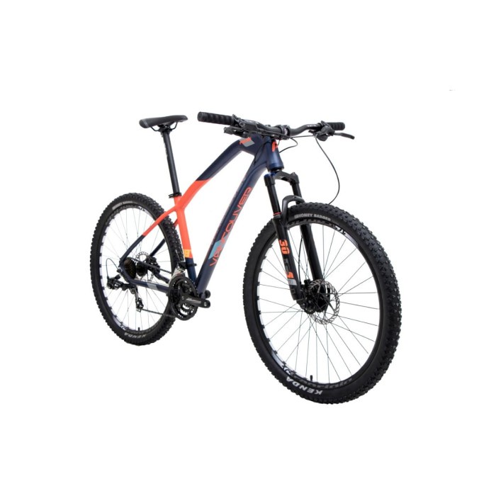 Police MTB Vancouver Y8 24 Speed - Dark Blue Orange
