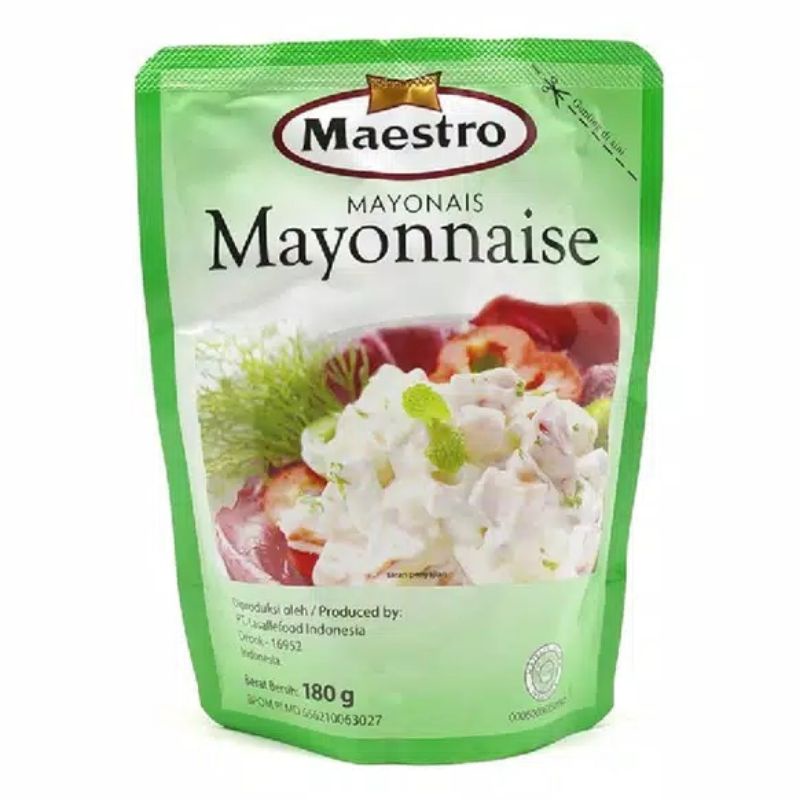 

mayonnaise maestro 180gr