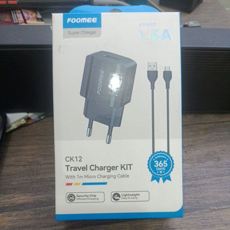travel charger kit foomee ck12