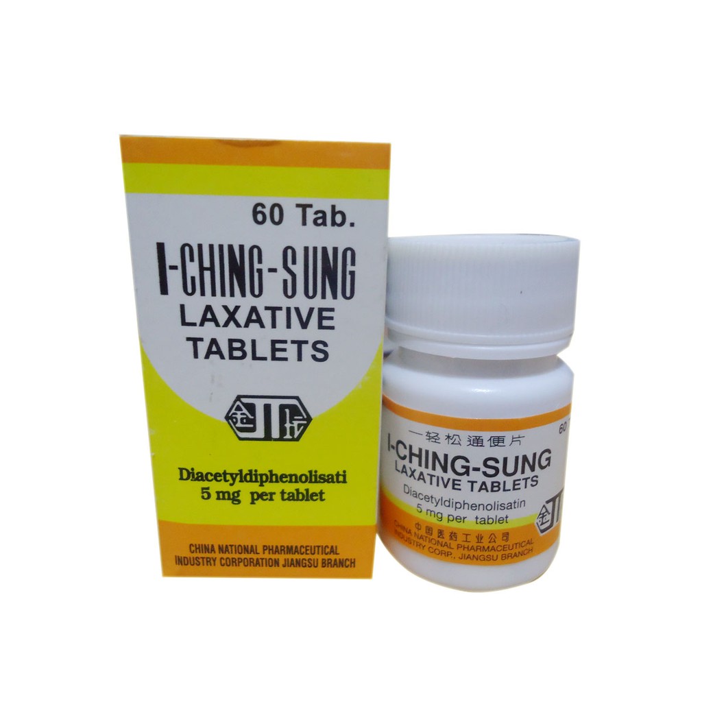 I CHING SHUNG LAXATICE TABLETS obat pencahar - sembelit - lancar BAB