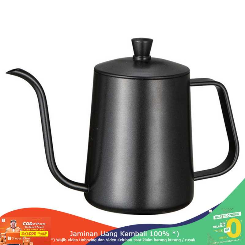 (BISA COD) RVOSTR  Coffee Maker Pot Long Drip Teko Kopi Barista 600ml - 8408