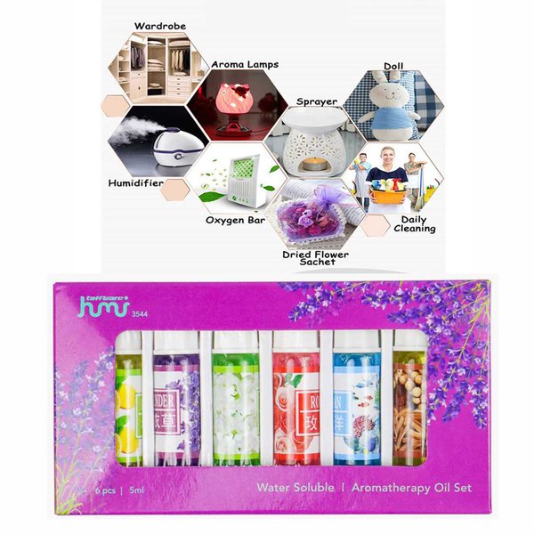 Essential Oils Minyak Aromatherapy 5ml Mixing 6 PCS Parfum Diffuser