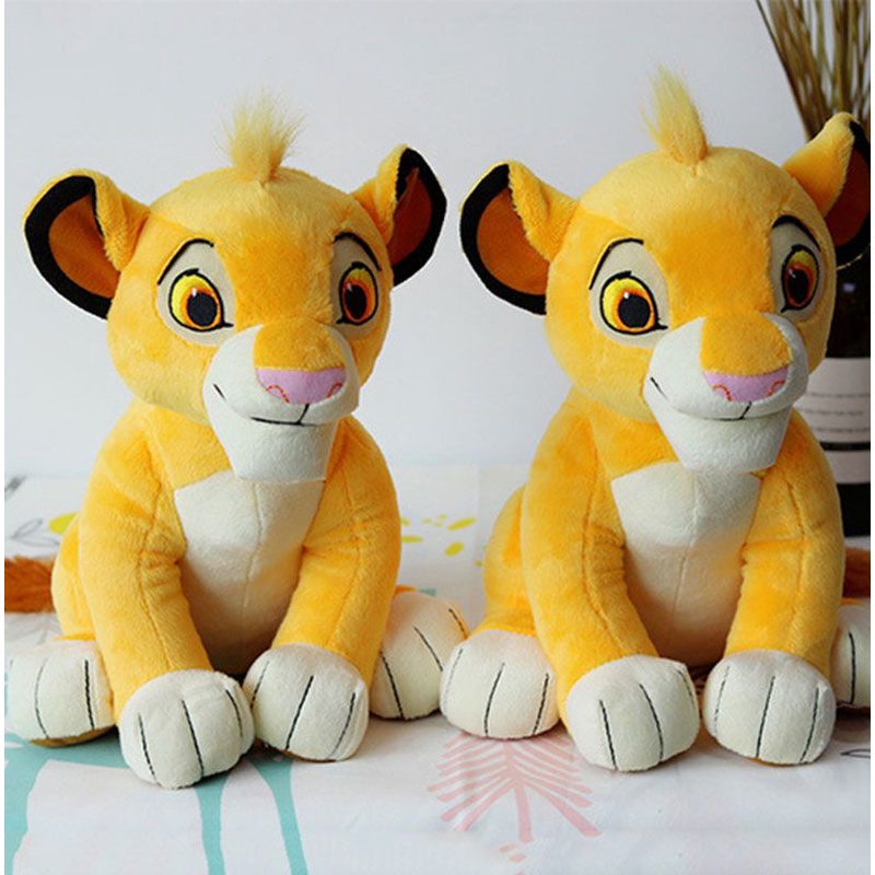 26cm/10&quot;Soft Plush Stuffed Simba Lion Toy Cartoon Movie Character Model Children Gift Soft Plush