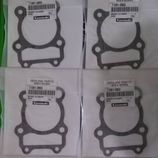 Paking blok bawah KLX 150 original Kawasaki