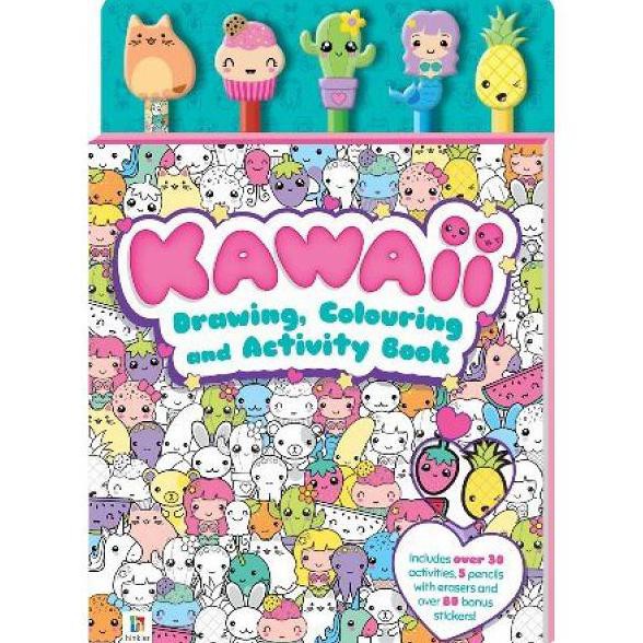 

Kawaii Drawing, Colouring And Activity 5-Pencil Set - 9781488936883