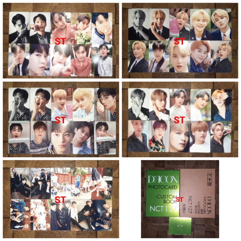 Sharing Photocard Dicon NCT 127 2022 Doyoung Jungwoo Mark Haechan Group Official PC Merchandise Taei
