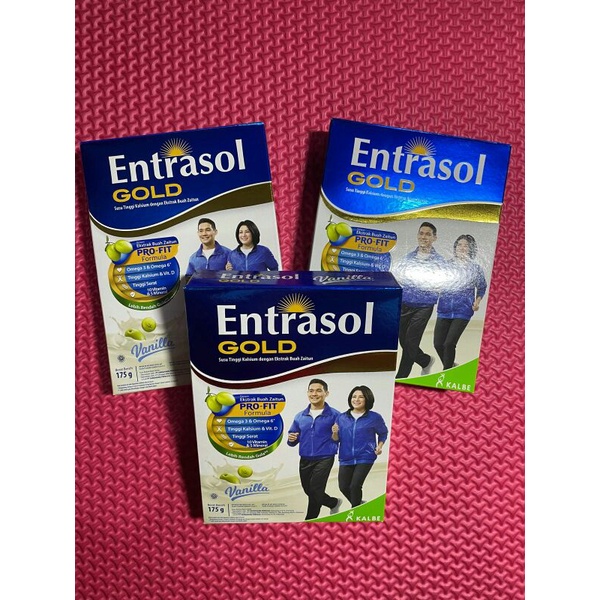 

susu bubuk Entrasol Gold 175 gram vanilla