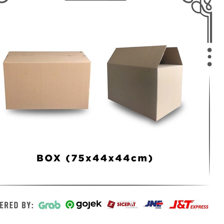 

>216 Kardus Polos Box Karton Murah 75 x 44 x 44 ❤