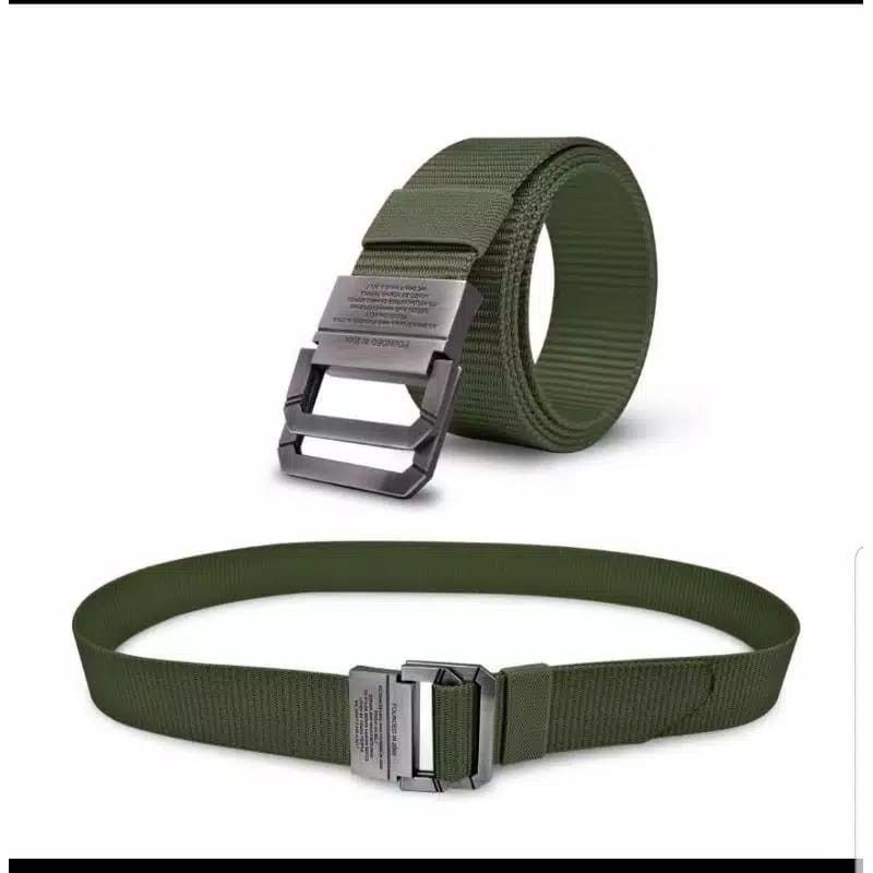 IKAT PINGGANG PRIA TALI NYLON CANVAS GESPER PRIA SABUK PRIA KEALA BABET ALLOY DOFT BELT MEN AKSESORIA FASHION