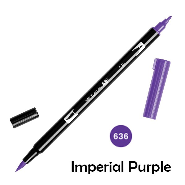 

ABT Tombow Dual Brush Pen - 636 Imperial Purple