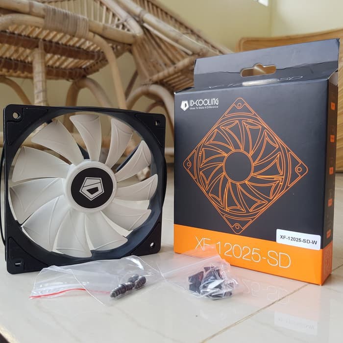 ID-COOLING XF-12025-SD-K 120mm Black PWM Fan Limited